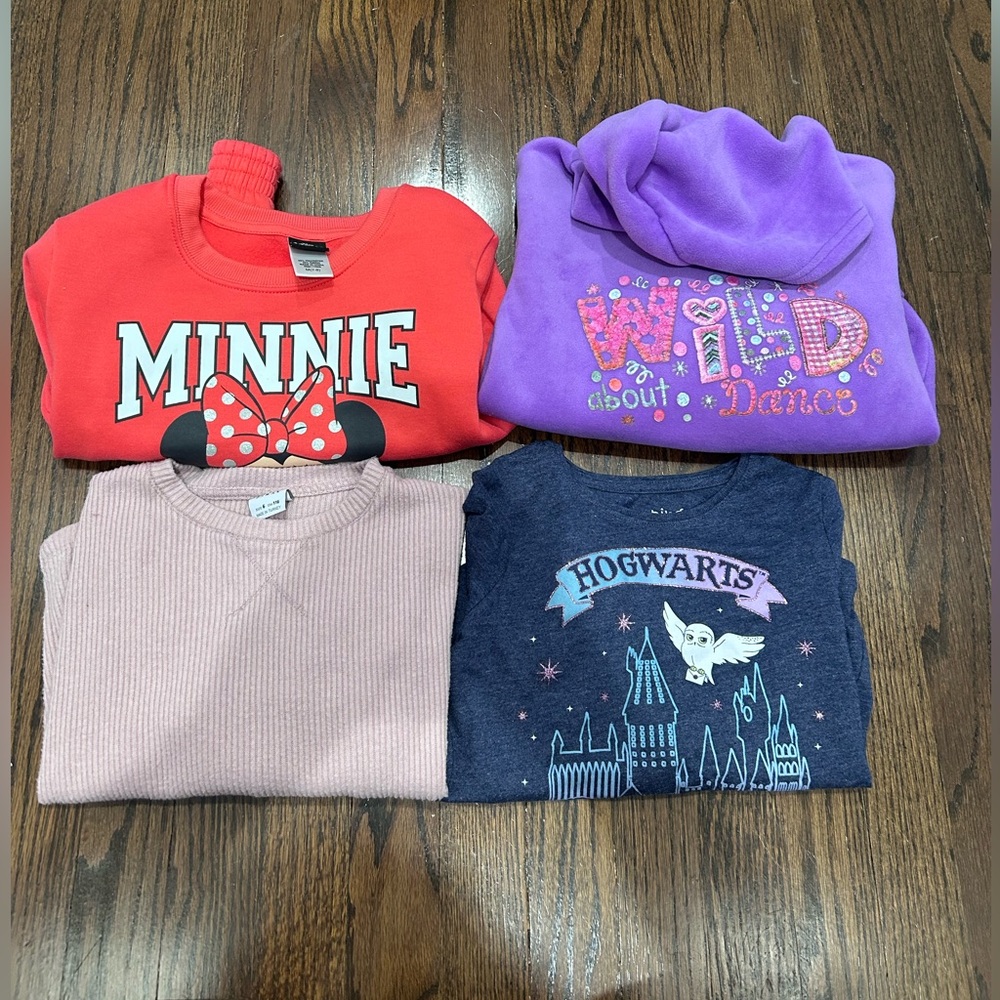Bundle Girls Hoodie Top 6 year